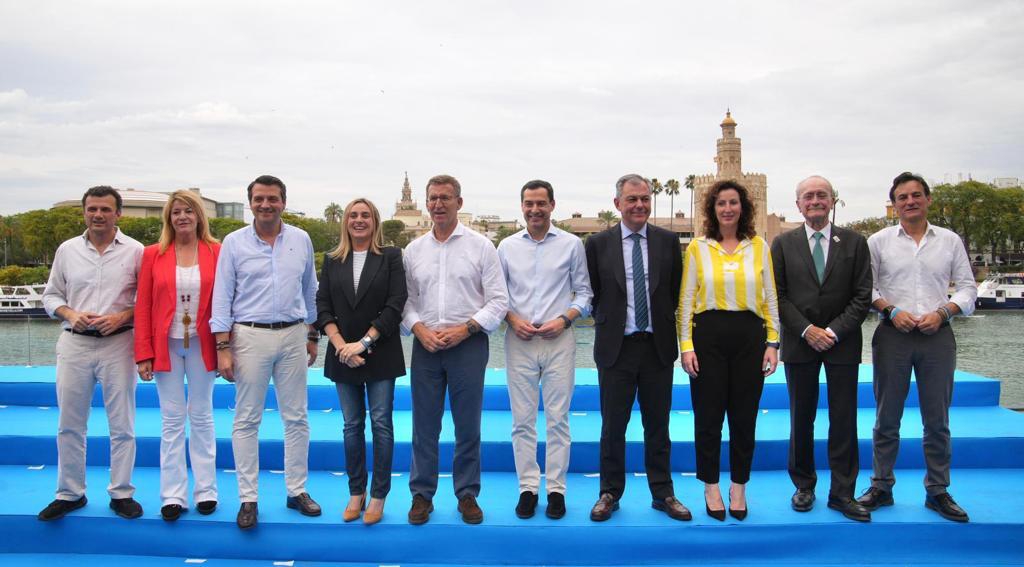  El PP afirma que Juanma Moreno y Núñez Feijóo "están con Jaén" 