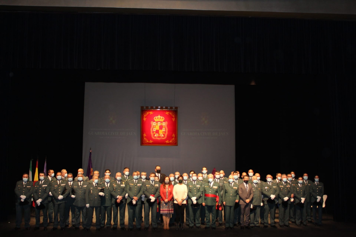 La Guardia Civil recibe la Medalla de Oro de Jaén 
