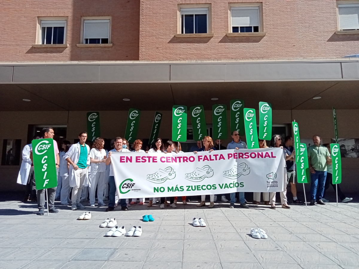  CSIF afirma que solo se cubre una de cada diez bajas de sanitarios en Jaén 
