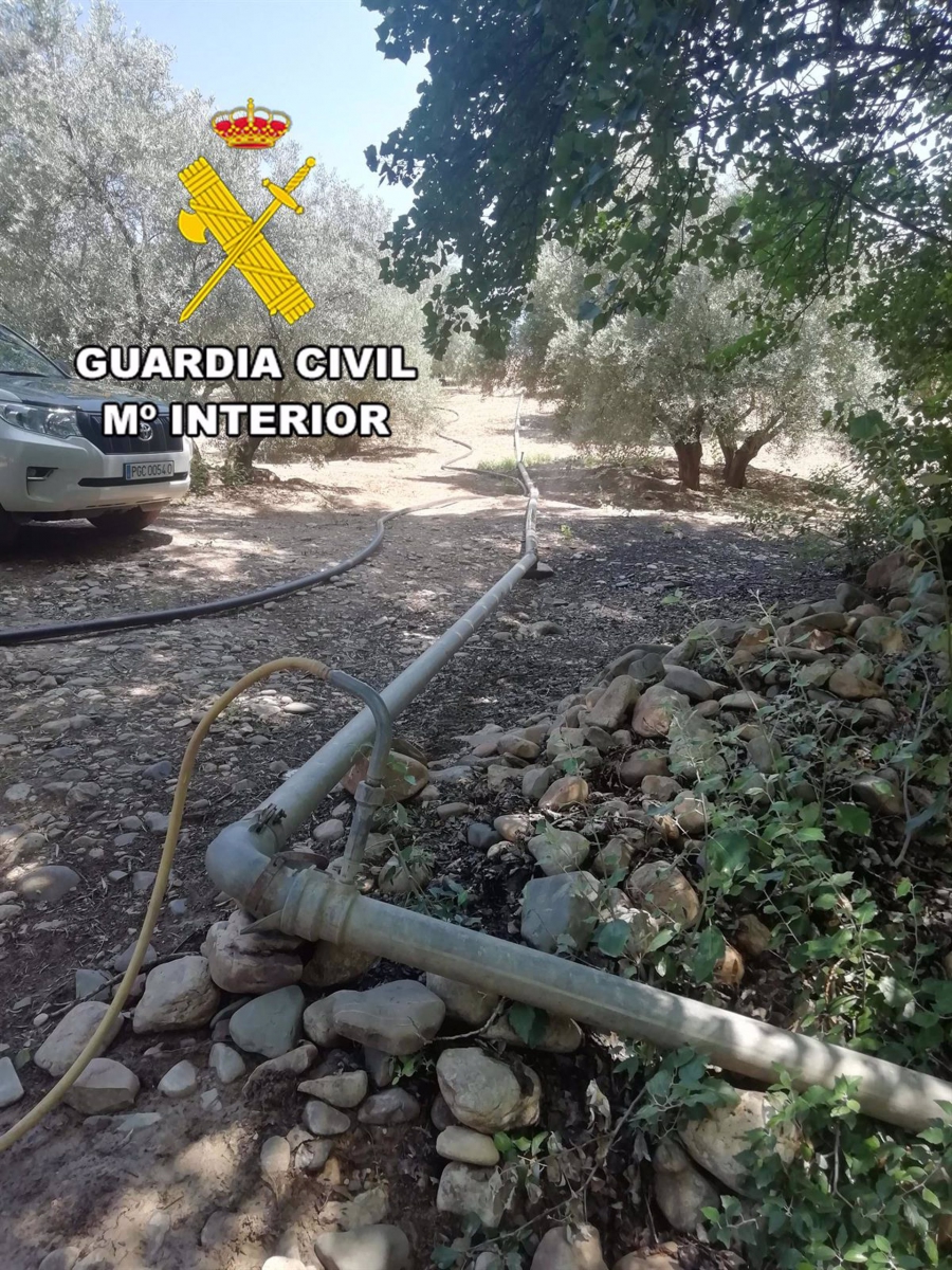 Investigado un vecino de Linares por captar agua para sembrar olivos 