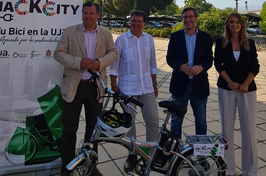  'Hack the city', el programa de bicis eléctricas de préstamo en Jaén 