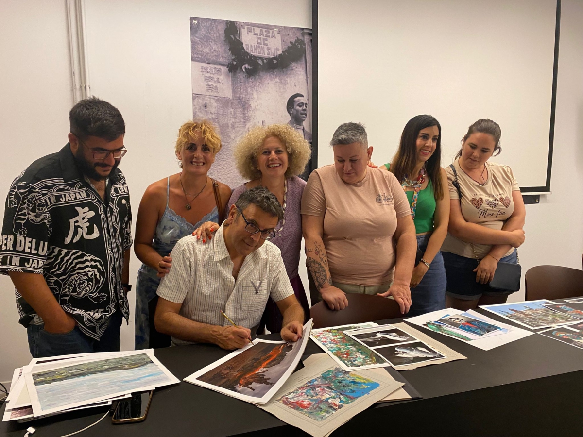  Solidaridad a cambio de arte en el museo Zabaleta 