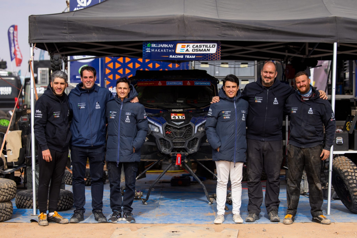 Fidel Castillo en el Top 10 de la clasificación general del Dakar