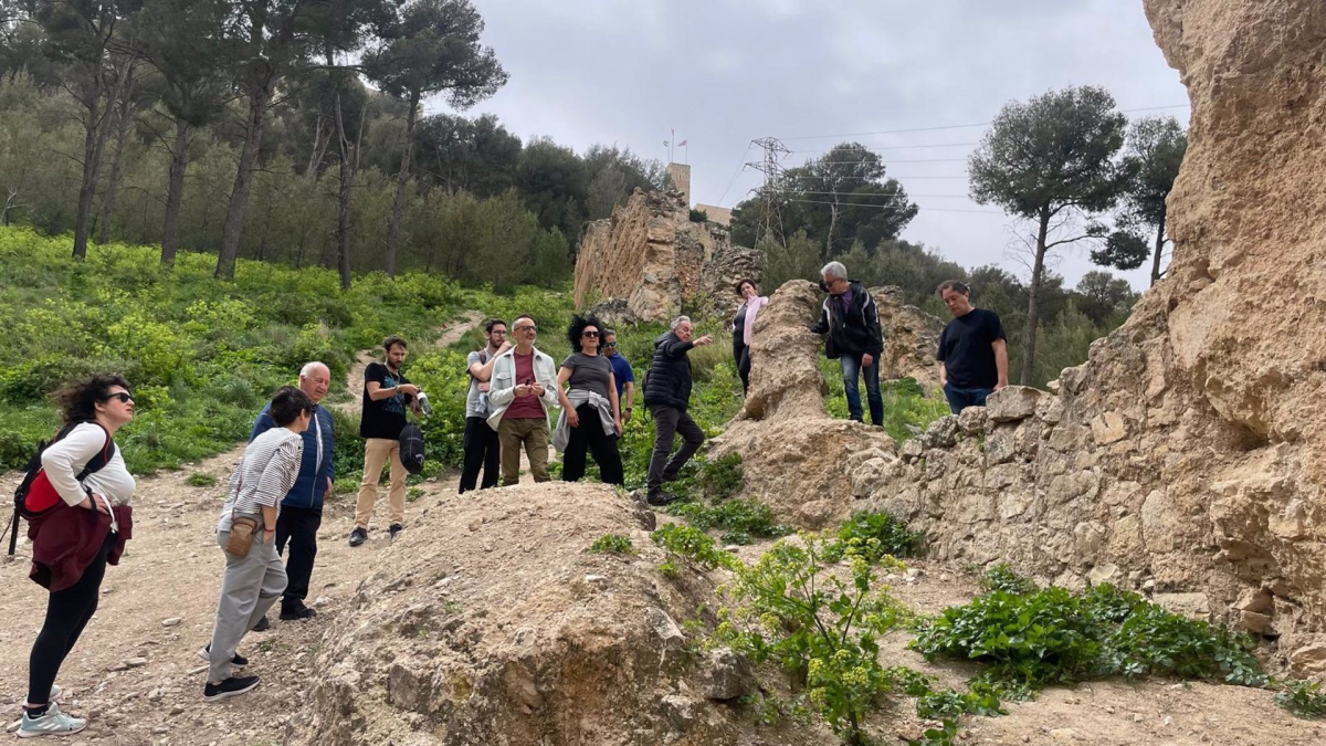  El PSOE da a conocer la restauración de la Muralla Norte de Jaén 