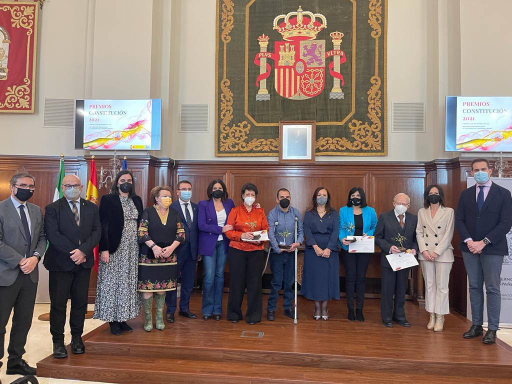  Jaén celebra el 43º aniversario de la Constitución Española 