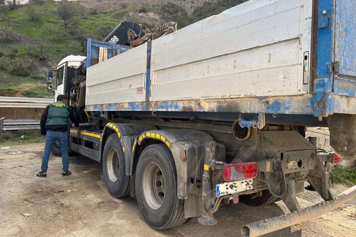  Detenido por robo de gasoil a camiones en Cambil 