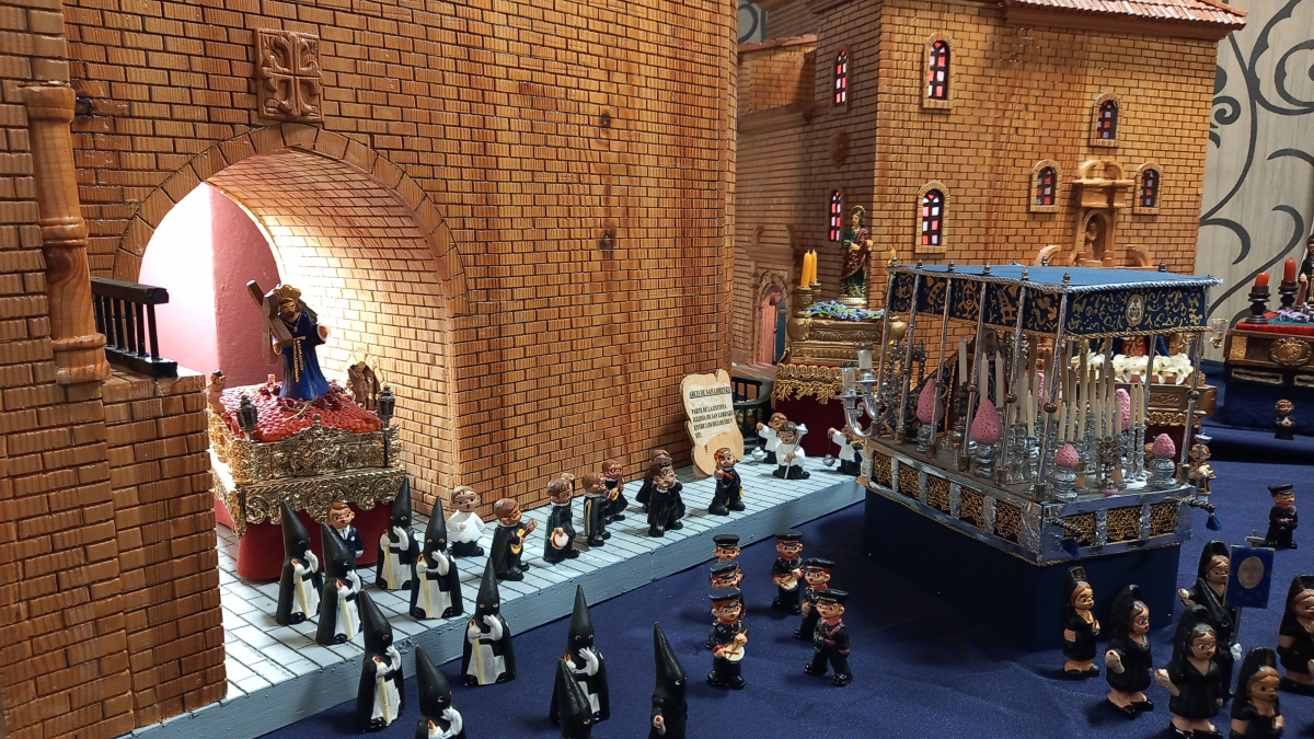  La Semana Santa de Jaén llega al Hotel Xauen en miniatura 