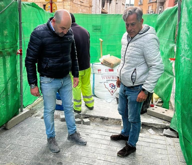  Obras en Ignacio Figueroa para sustituir el pavimento por adoquines 
