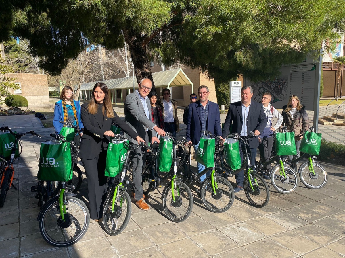  La UJA presta 30 bicicletas eléctricas por la movilidad sostenible 