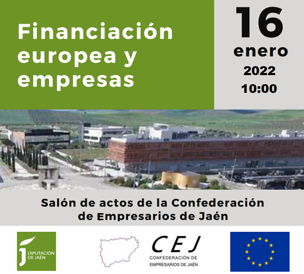  CEJ y Diputación reunirán a expertos para analizar los fondos europeos 
