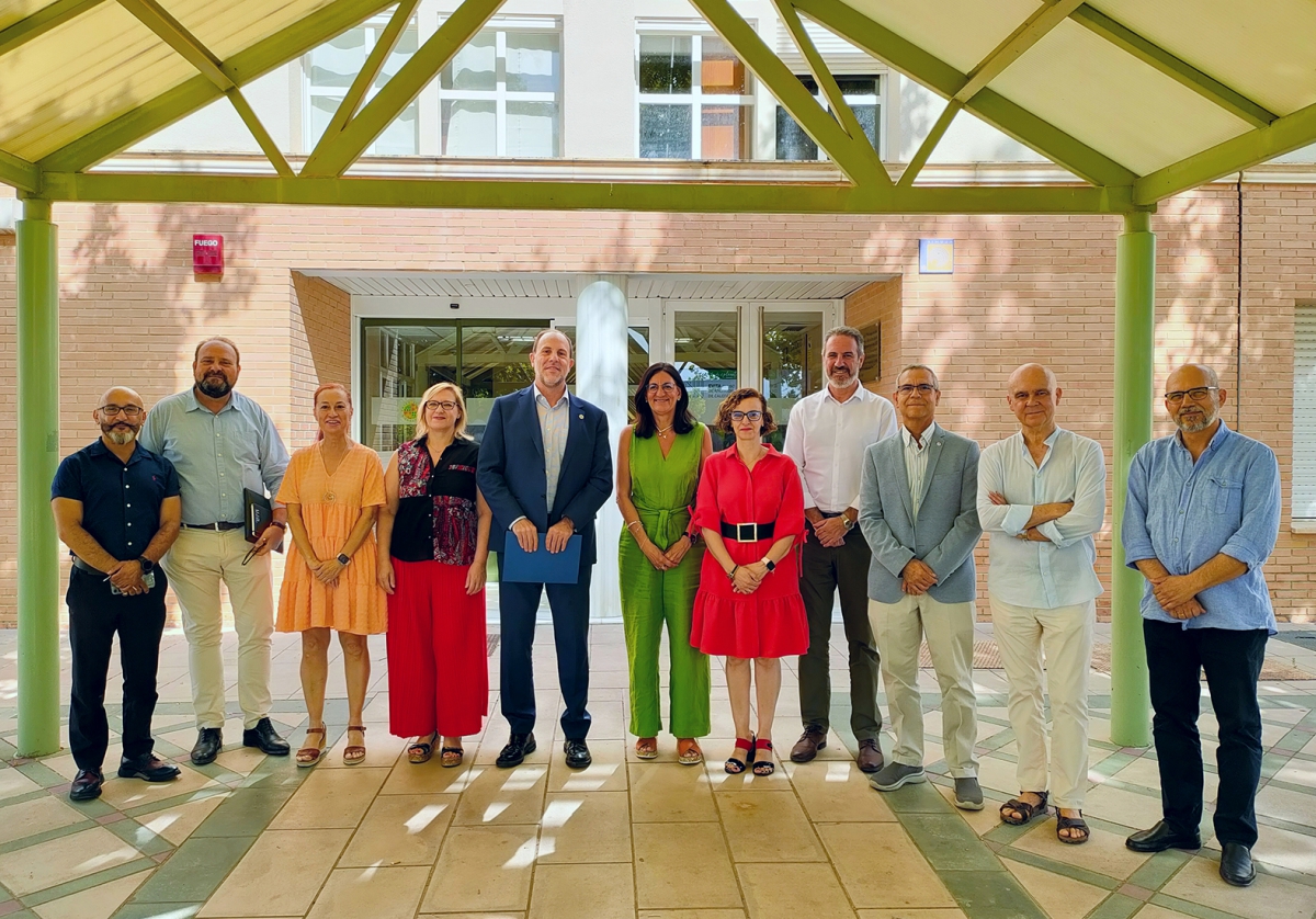  El rector de la UJA recibe la visita de su homóloga de Huelva 