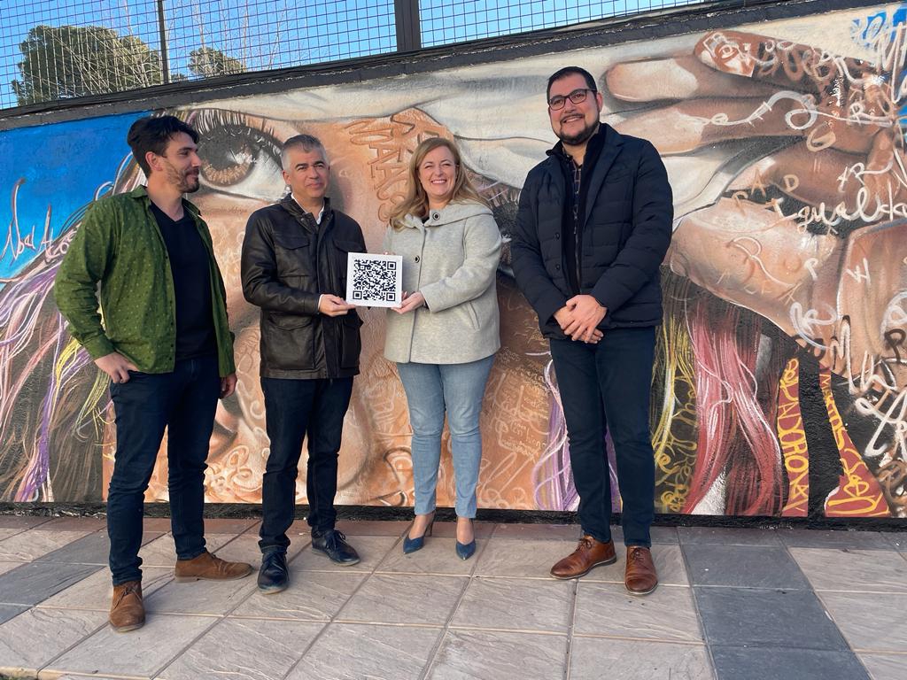  El proyecto Street Art Plus de Diputación acerca el arte joven a Martos 