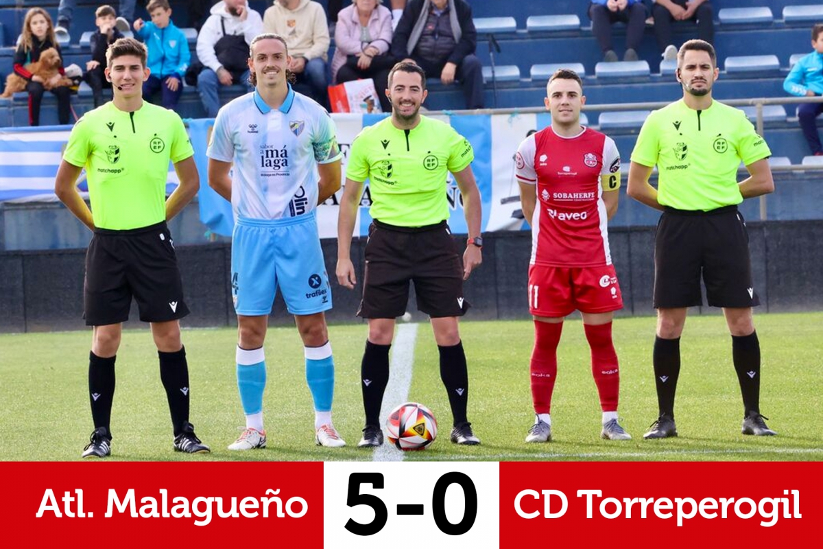  Dura derrota del CD Torreperogil frente al Atlético Malagueño 