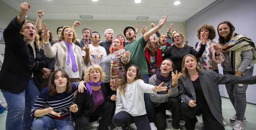  Antonio Leiva imparte un taller de teatro musical en la UJA 