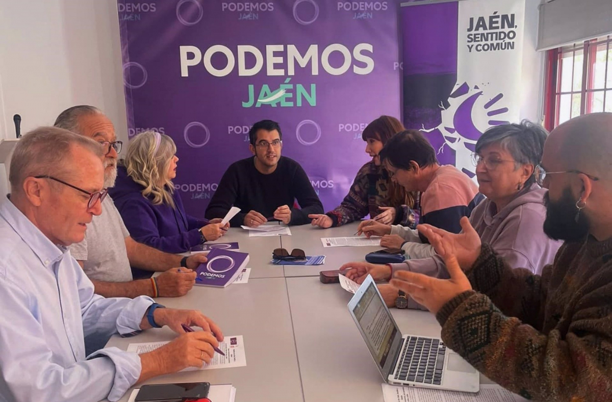  Podemos y Jaén, Sentido y Común irán juntos a las Municipales 