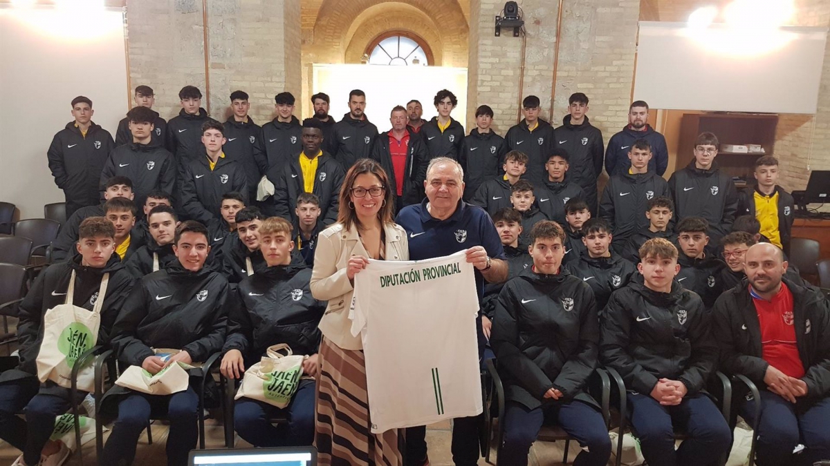  Recepción a las selecciones de Jaén infantil y cadete de fútbol 