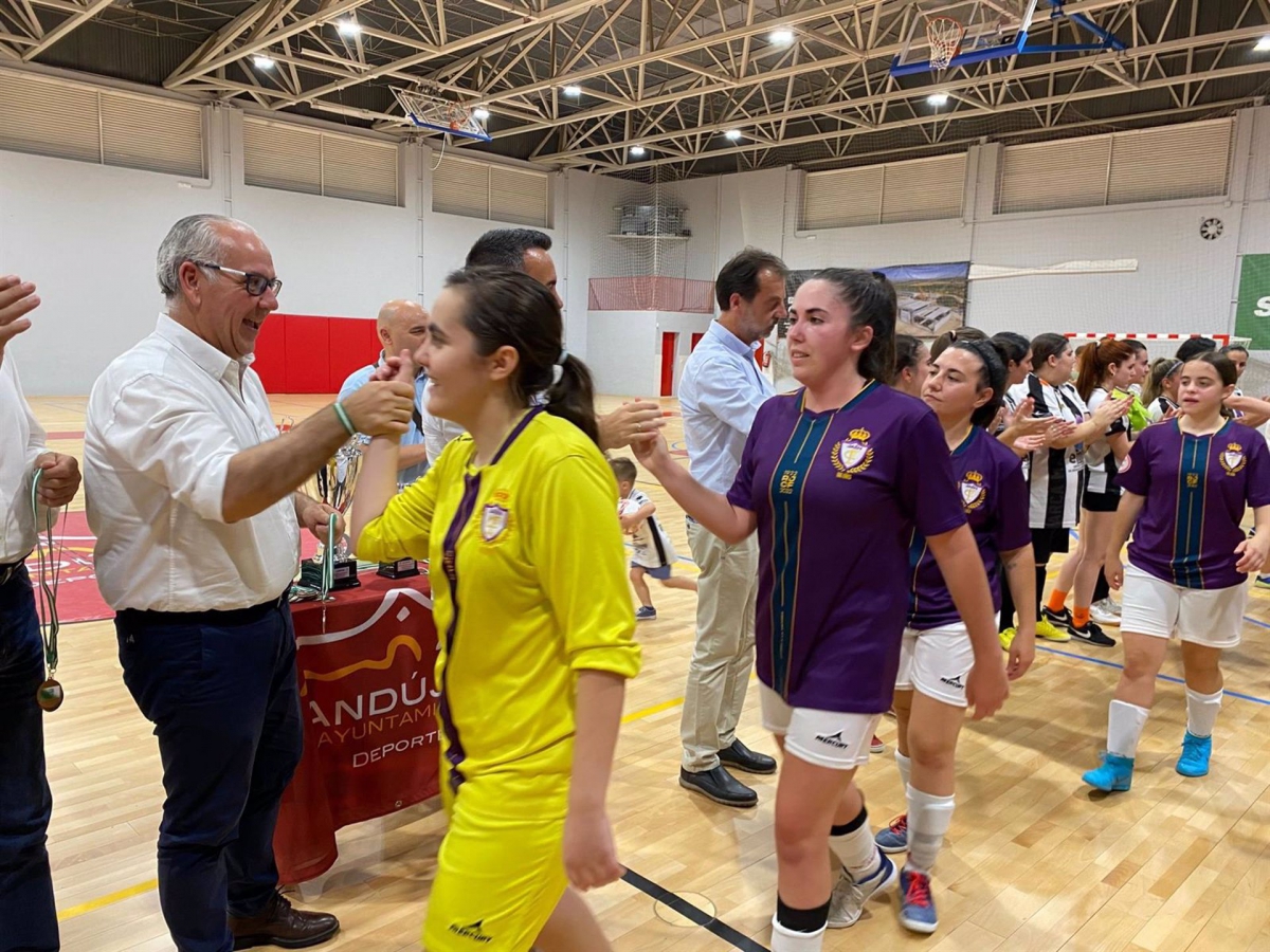  El Marca Futsal Torredelcampo se alza con la Copa de Fútbol Sala Femenino 