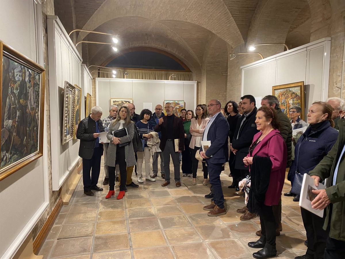  El Palacio Provincial acoge más de 40 obras de Rafael Zabaleta 