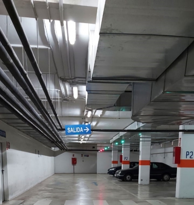  Renuevan la iluminación de la Estación de Autobuses y parkings 