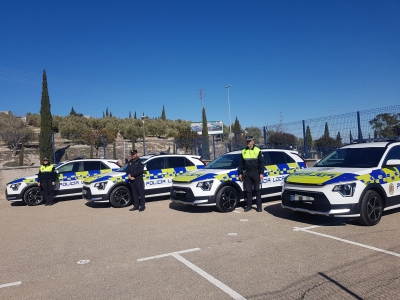  La Policía Local estrena sus cinco primeros vehículos híbridos 