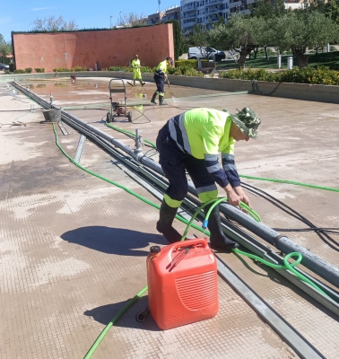  Finaliza la reparación del socavón de la avenida de Arjona 