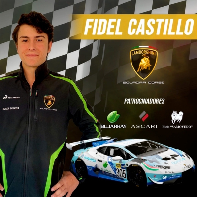  El piloto jiennense Fidel Castillo y el Team Italy estarán en  Pergusa 
