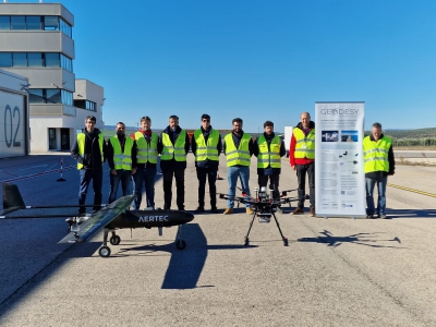  El vuelo seguro de drones se lanza en Villacarrillo con Geodesy 