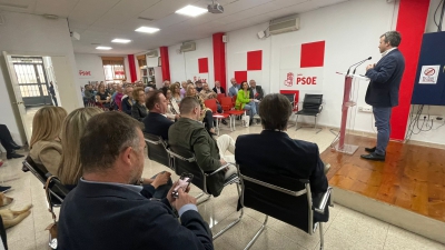  La Asamblea del PSOE de Jaén Capital muestra su apoyo a Pedro Sánchez 