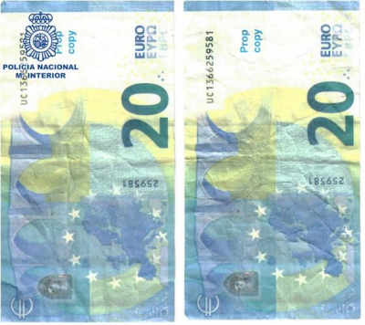  Detectan billetes falsos en establecimientos de hostelería de Jaén 