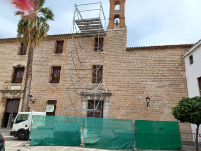  Diputación repara parte de la cubierta del Palacio de Villardompardo 