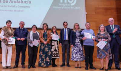  Los jubilados del Hospital de Jaén reciben un homenaje en Ifeja 