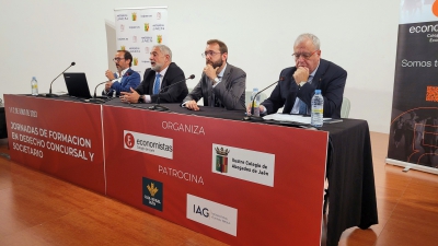  Abogados y economistas de Jaén se forman en Derecho Concursal y Societario 