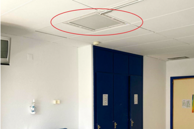  El Hospital de Jaén incorpora sistemas de desinfección de aire 