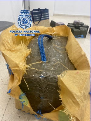  Detienen a un joven en Jaén con 43 kilos de hachís 