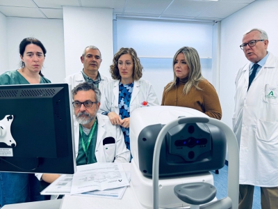  Jaén incorpora equipos para diagnosticar enfermedades corneales 