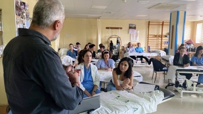  Fisioterapeutas del Hospital de Linares se forman en nuevas técnicas 