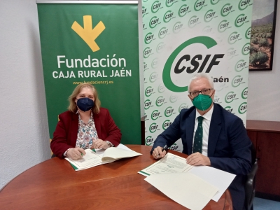  Caja Rural de Jaén renueva su convenio con CSIF 