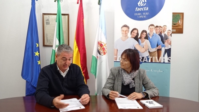 Guarromán y FAECTA firman un convenio para promover el cooperativismo 