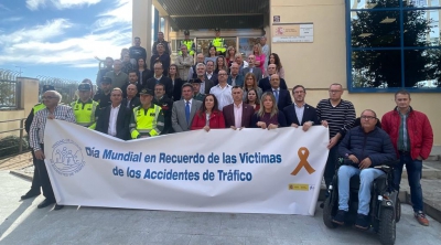  Jaén recuerda a las 14 víctimas de tráfico en la provincia este año 