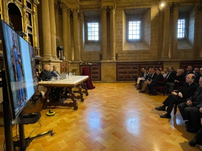  La Sala Capitular acoge la presentación del cartel del Corpus 2024 