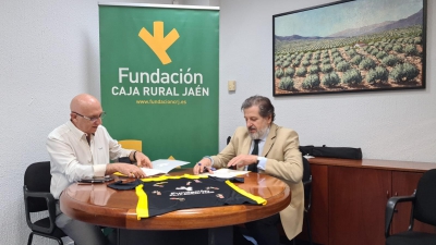 Fundación Caja Rural firma un convenio con el club Hujase Jaén 