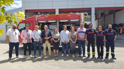  Los bomberos del Consorcio Sierra  Cazorla incorporan nuevo vehículo 