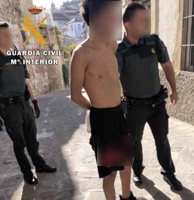  Detenido un joven por robo con arma blanca en Martos 