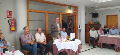  Espadas invita  revalidar gobiernos socialistas en la comarca de Cazorla 