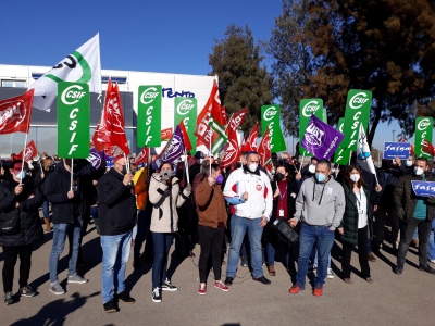  Trabajadores de ATENTO se manifiestan contra los 149 despidos 