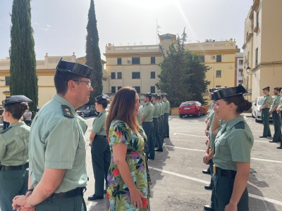  29 guardias civiles se incorporan a la Comandancia de Jaén 
