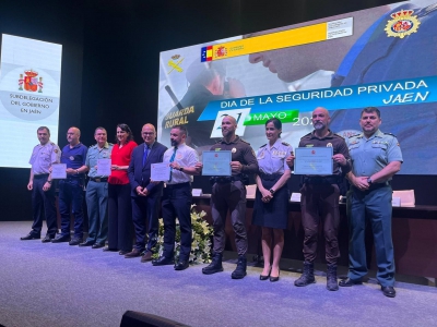  Jaén homenajea a los profesionales de la seguridad privada 