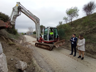  Arrancan las obras de mejora en la Vía Verde de Linares 