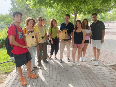  Colocan cajas nido en el Parque del Seminario para proteger a las ardillas 
