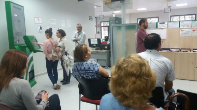  El paro baja en Jaén en más de 700 personas en octubre 